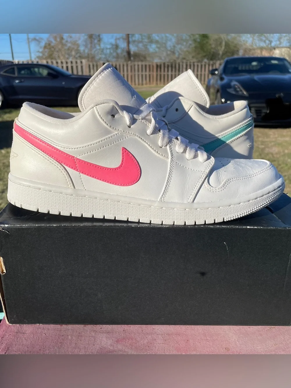 Air Jordan Retro 1 Low Multicolor Swoosh Size 11